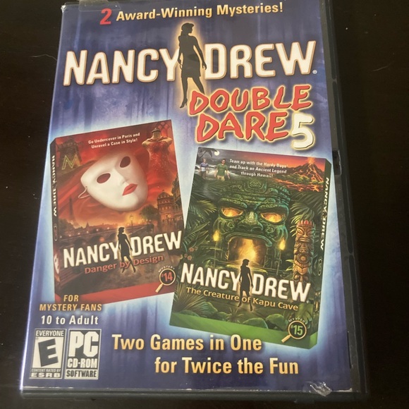 Nancy Drew Other - Nancy Drew Danger by Design and Creature of Kapu Cave